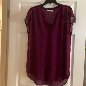 Maroon blouse